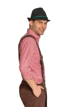 Lederhose Donkerbruin Heren Johann