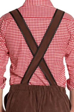Lederhose Donkerbruin Heren Johann