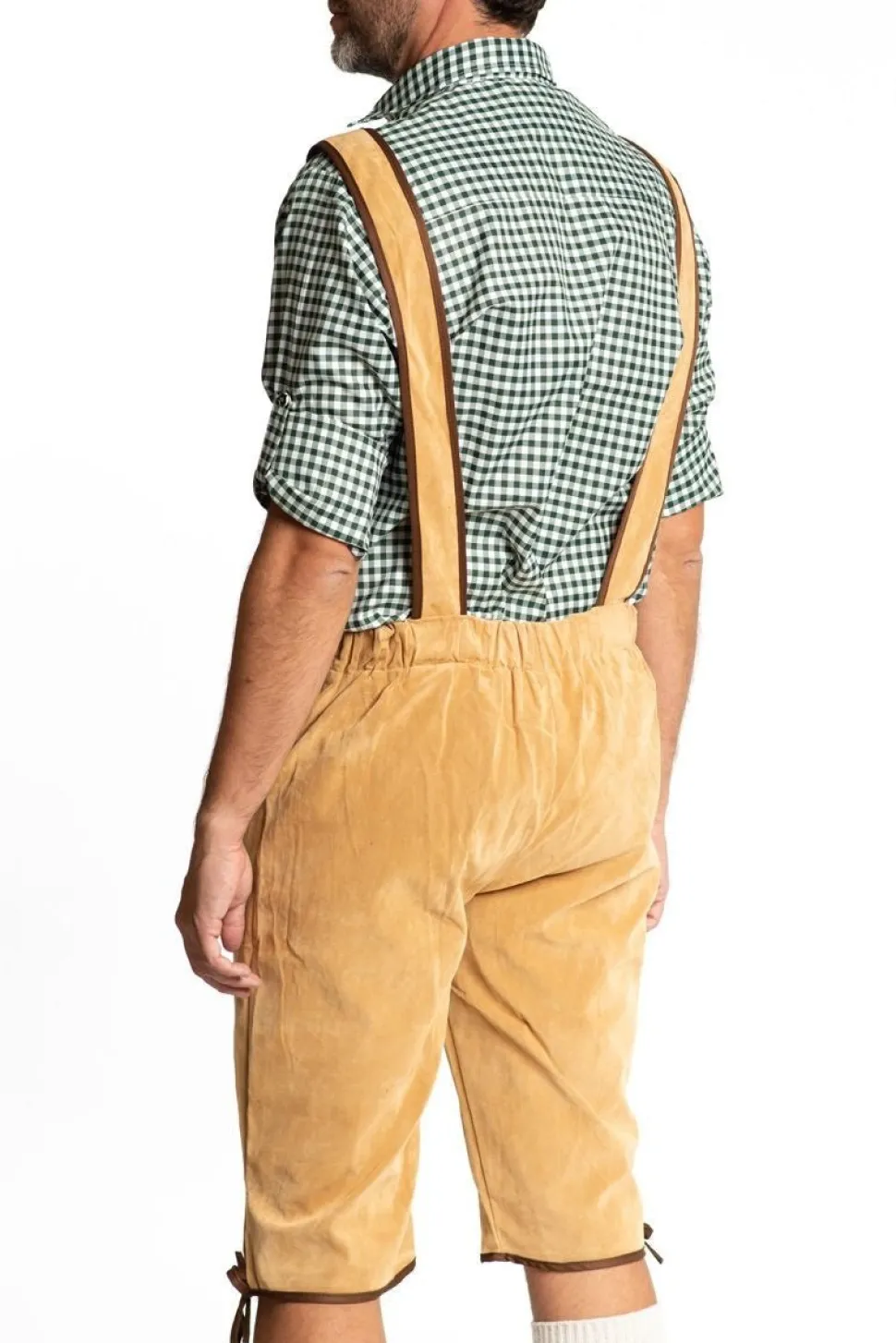 Lederhose Lang Bruin