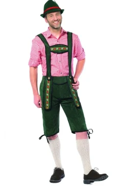 Lederhose Lang Groen