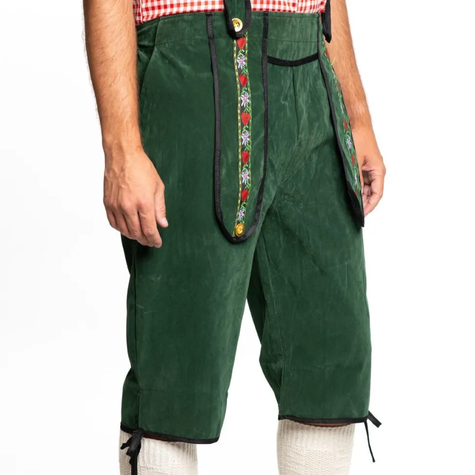 Lederhose Lang Groen