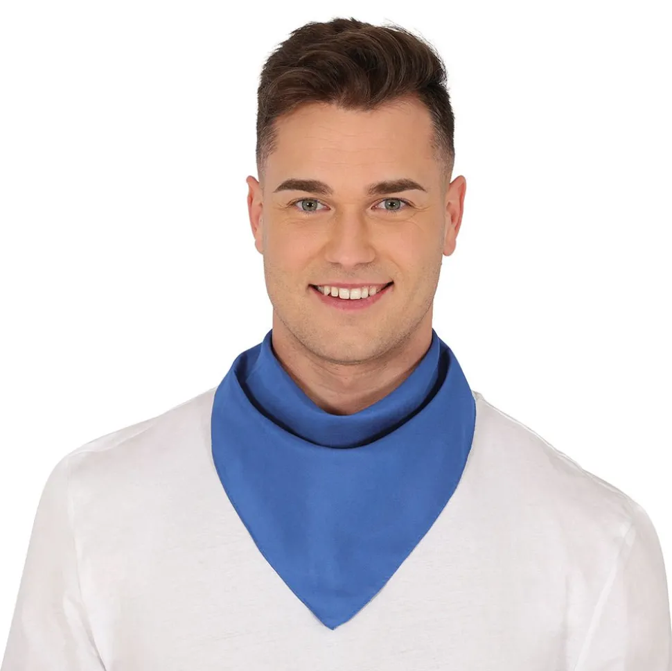 Lichtblauwe Bandana 54cm