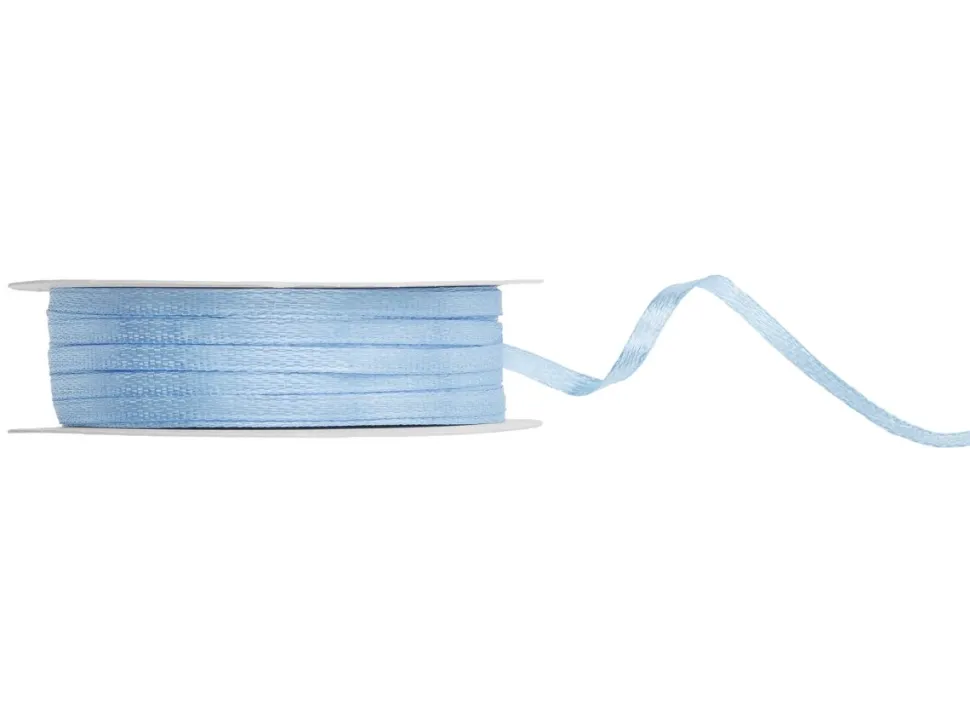 Lichtblauwe Lint 3Mm 50m