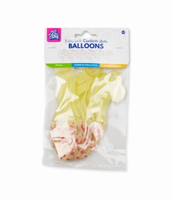 Lichtroze Ballonnen Stippen 30cm 6st