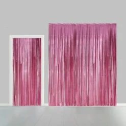Lichtroze Deurgordijn Folie 2,4m