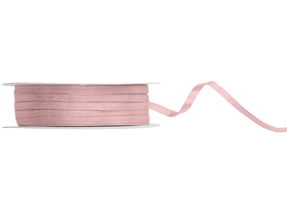 Lichtroze Lint 3Mm 50m