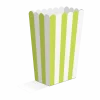 Lime Groene Popcorn Bakjes 13,5cm 8st