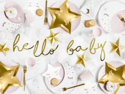 Little Star Star Borden Goud 27cm 6st