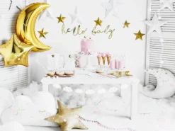 Little Star Star Borden Goud 27cm 6st