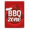 Metalen Bord Bbq Zone