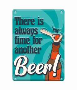 Metalen Bord There Is Always Time