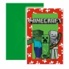 Minecraft Uitnodigingen 6st