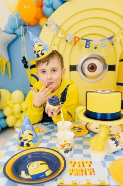 Minion Feesthoedjes 16cm 6st