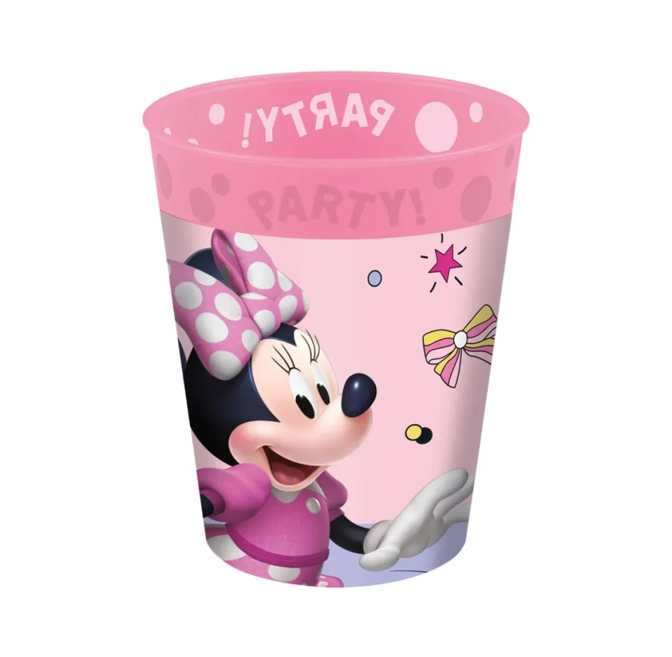 Minnie Mouse Bekers Roze 250ml 4st