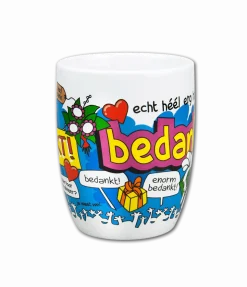 Mok Bedankt 12cm