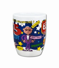 Mok 65 Jaar 12cm