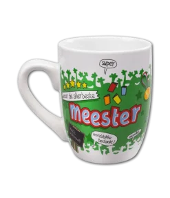 Mok Meester Stoer 12cm