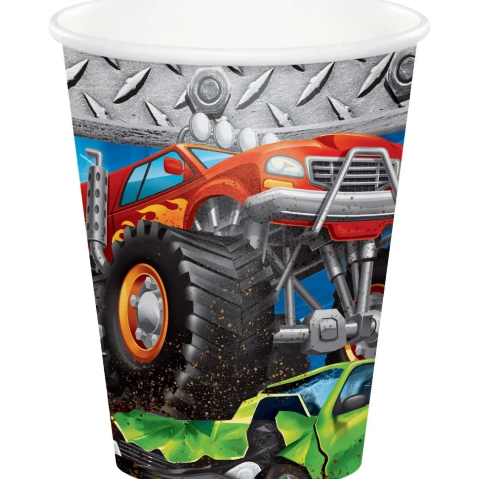 Monster Truck Bekers 256ml 8st