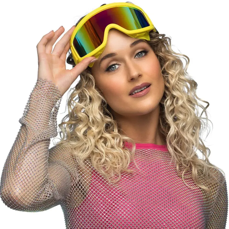 Neon Gele Skibril