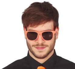 Neon Oranje Bril