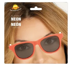 Neon Oranje Bril