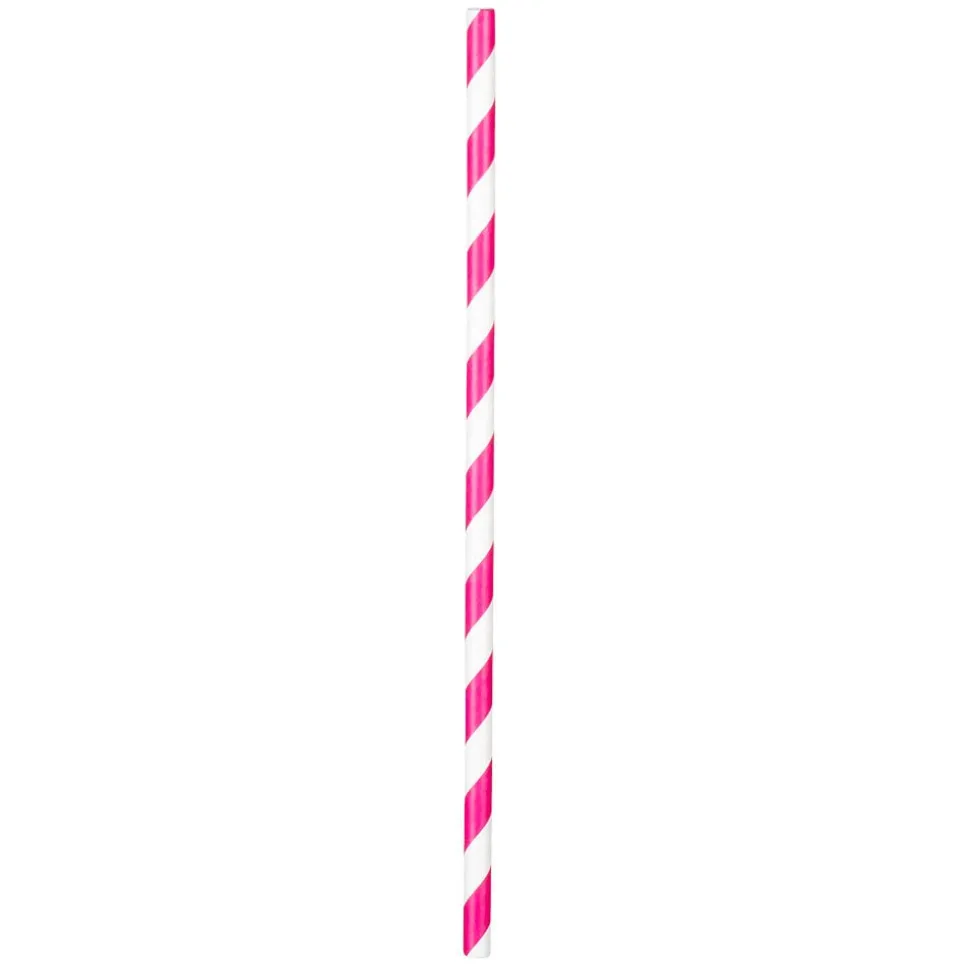 Neon Rietjes Papier 20cm 20st