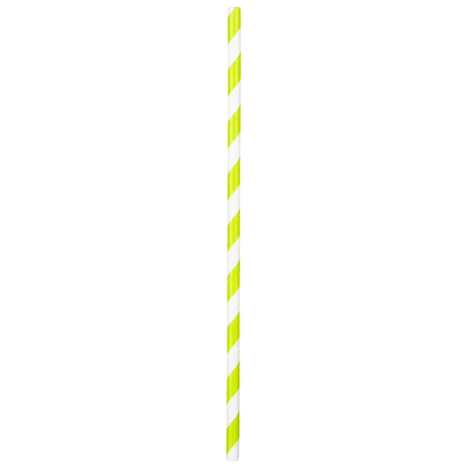 Neon Rietjes Papier 20cm 20st