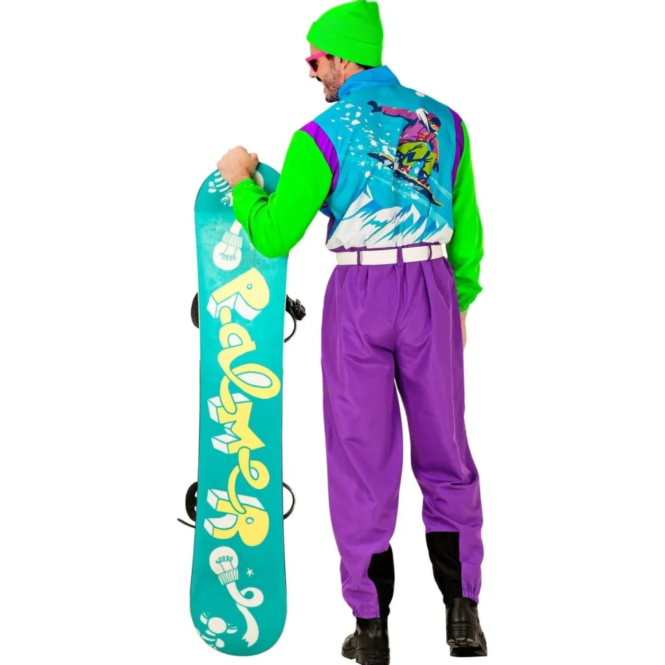 Neon 80s Skipak Snowboarder