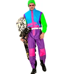 Neon 80s Skipak Snowboarder