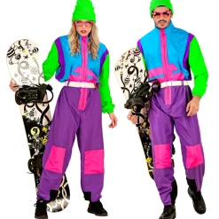 Neon 80s Skipak Snowboarder