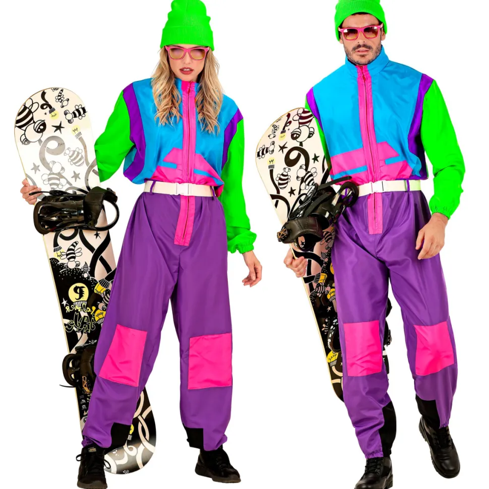 Neon 80s Skipak Snowboarder