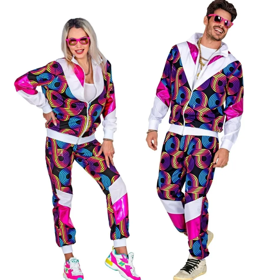 Neon 80S Trainingspak Fout Disco