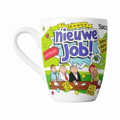 Nieuwe Job Mok Groen