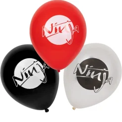 Ninja Ballonnen 25cm 6st