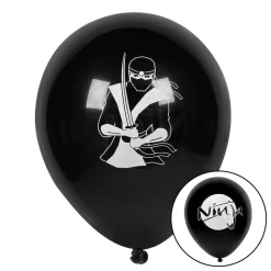 Ninja Ballonnen 25cm 6st