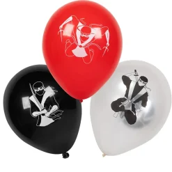 Ninja Ballonnen 25cm 6st