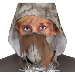 Ninja Kostuum Kind Grijs