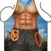 Oktberfest Keukenschort Lederhose