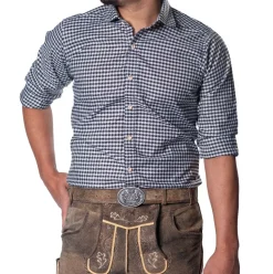 Oktoberfest Blouse Zwart Heren