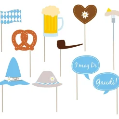 Oktoberfest Foto Props 10st