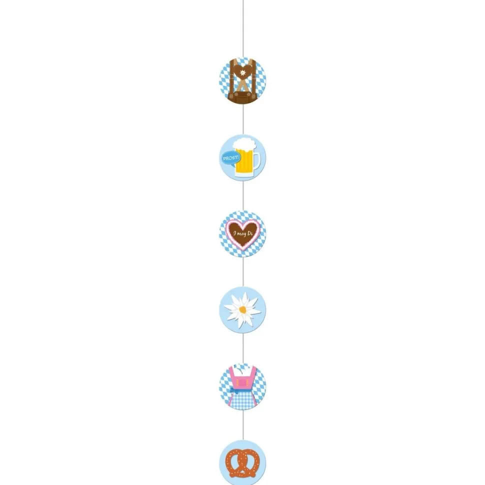 Oktoberfest Hangdecoratie 1,3m 4st