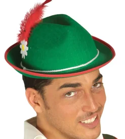 Oktoberfest Tiroler Hoed Groen