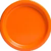 Oranje Borden Rond 23cm 16st