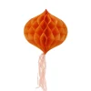 Oranje Honeycombs 30cm 3st
