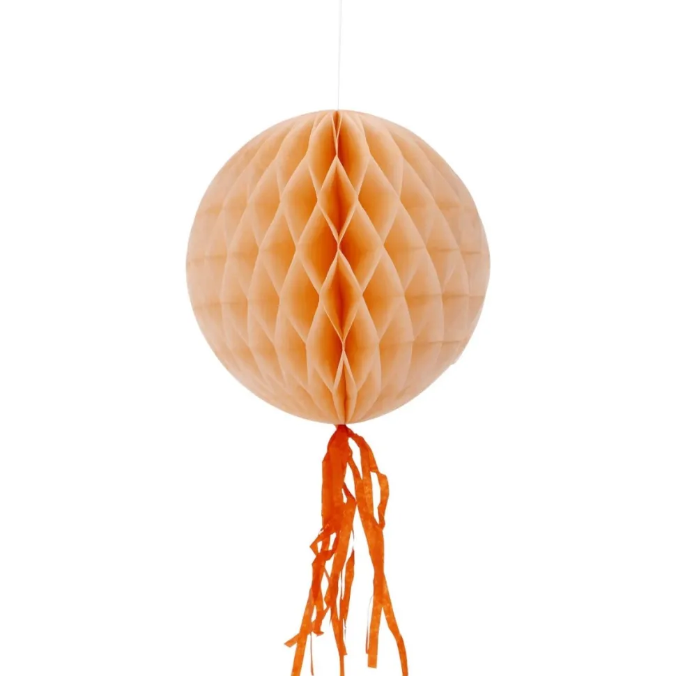 Oranje Honeycombs 30cm 3st