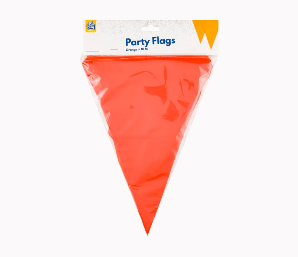 Oranje Slinger Plastic 10m