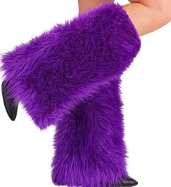 Paarse Beenwarmers Pluche