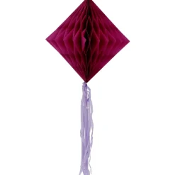 Paarse Honeycombs 30cm 3st