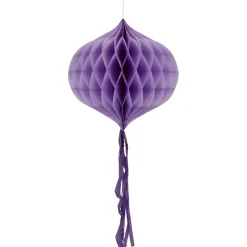 Paarse Honeycombs 30cm 3st