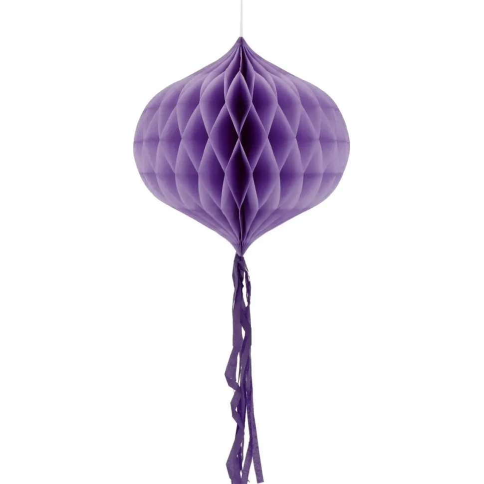 Paarse Honeycombs 30cm 3st